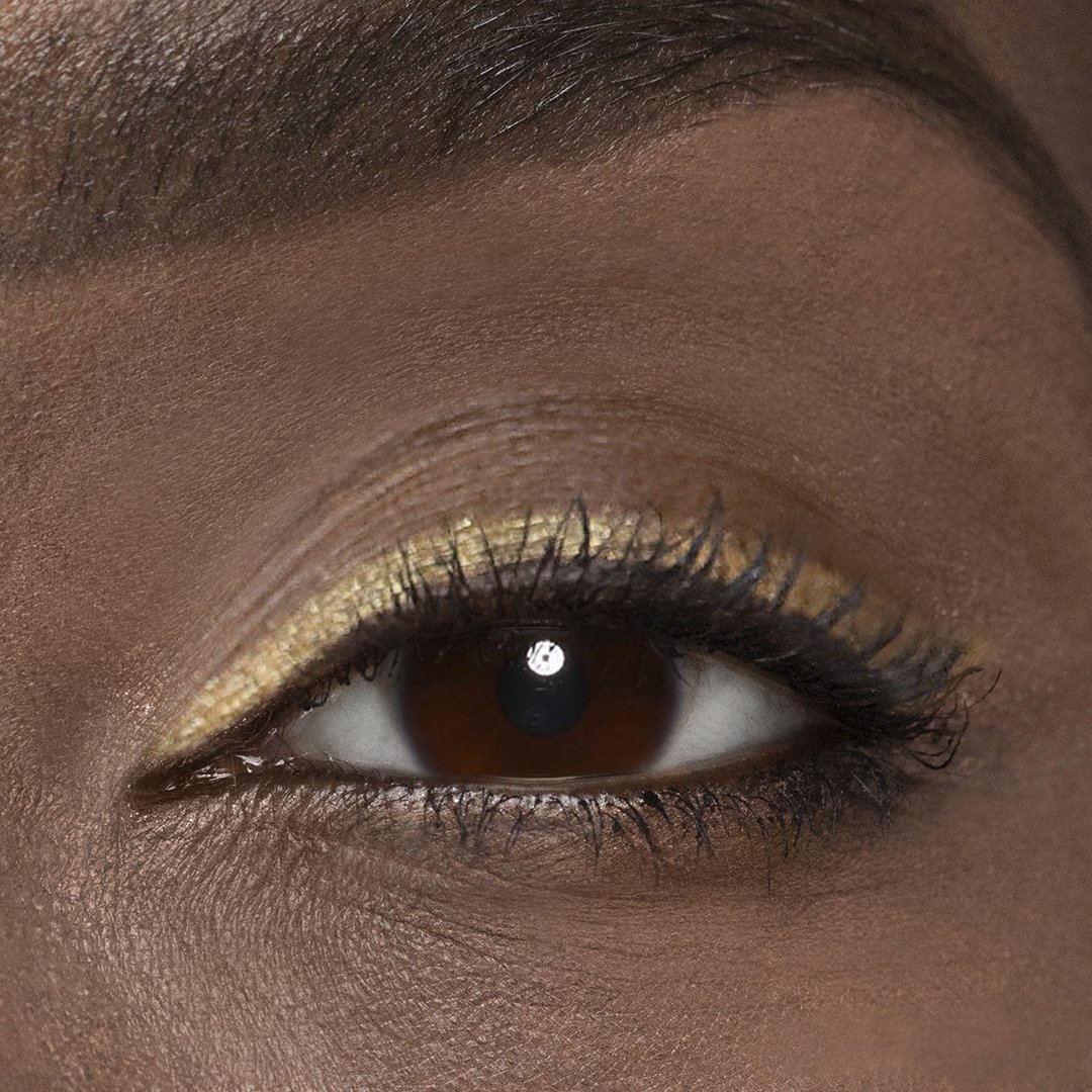 Golden Shimmer EyeSense Long Lasting Eyeliner Pencil | Ashley Cejka